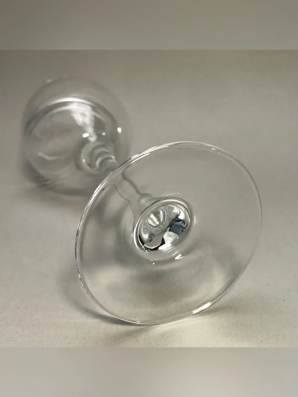 Cristal D’Arques - Durand Farandole Water Goblet, Swirl Design Set of 2